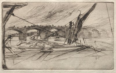 Vauxhall Köprüsü by James McNeill Whistler