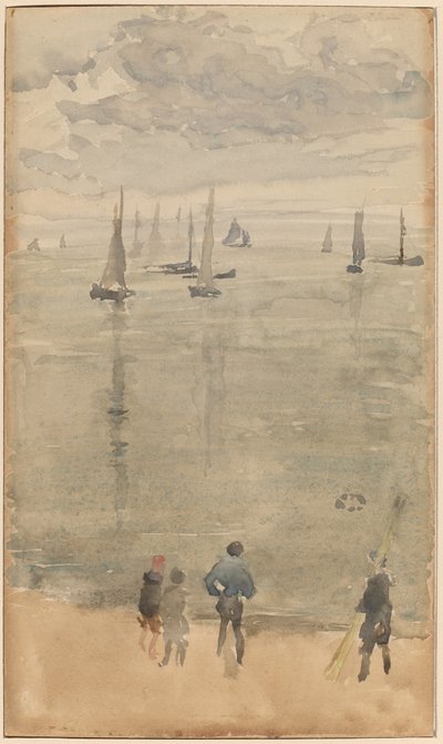 Violet [Not?]...Balıkçı Teknelerinin Dönüşü by James Abbott McNeill Whistler