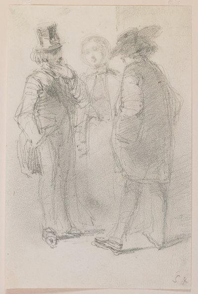 Arkadaşlarla ıslık çalmak by James Abbott McNeill Whistler
