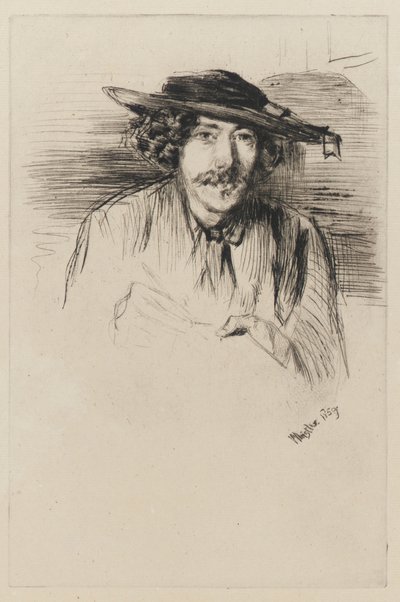 Şapkalı Whistler by James Abbott McNeill Whistler