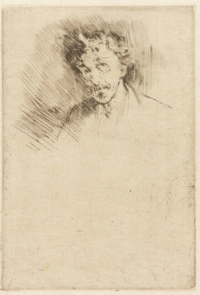 Beyaz Kilitli Whistler by James Abbott McNeill Whistler