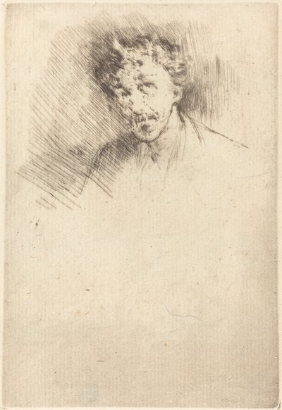 Beyaz Kilitli Whistler by James Abbott McNeill Whistler