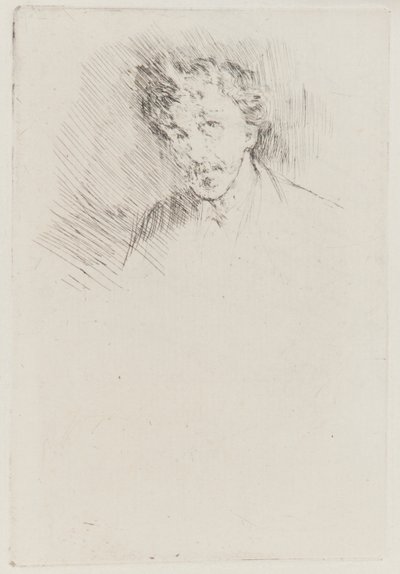 Beyaz Kilitli Whistler by James Abbott McNeill Whistler