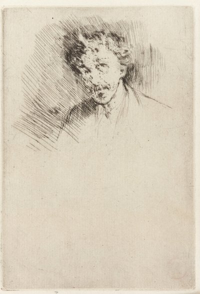 Beyaz Kilitli Whistler by James Abbott McNeill Whistler