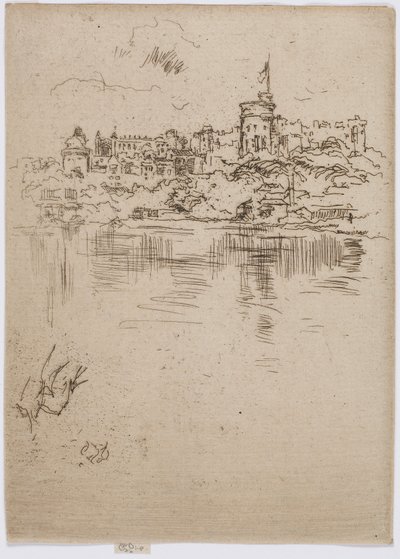 Windsor Kalesi by James Abbott McNeill Whistler