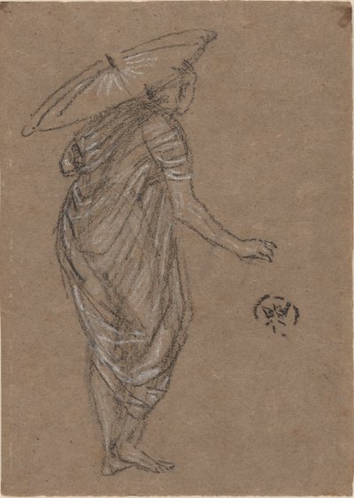 Şemsiyeli kadın by James Abbott McNeill Whistler