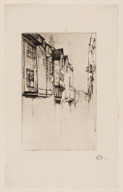 Wych Caddesi, Londra by James Abbott McNeill Whistler