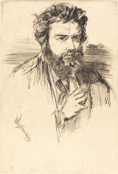 Z. Astruc, Sanatçı Editörü by James Abbott McNeill Whistler