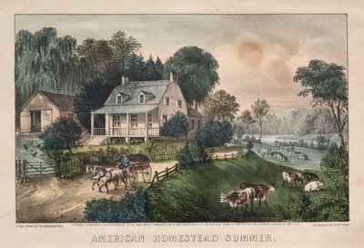 Amerikan Çiftliği, Yaz by James Merritt Ives