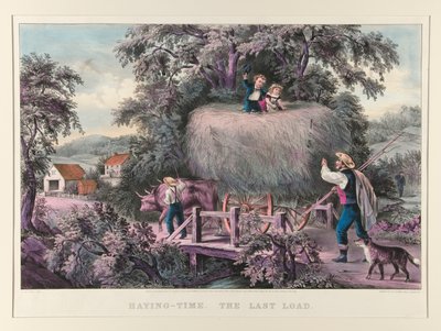 Haying zamanı. Son Yük by James Merritt Ives