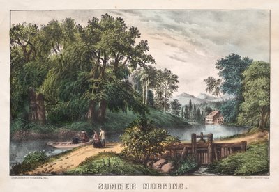 yaz sabahı by James Merritt Ives