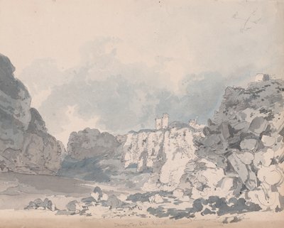 Dunnottar Kalesi (kağıt üzerinde grafit üzeri wc) by James Moore