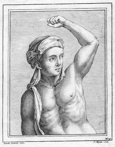 Bilinmeyen portre, 18. yüzyıl by James Mynde
