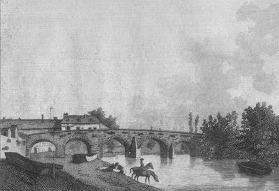 Maidstone Köprüsü, Kent. Pl. 2, 1787 by James Newton