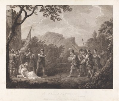 Aganecca'nın Düşüşü, 1783 by James Parker
