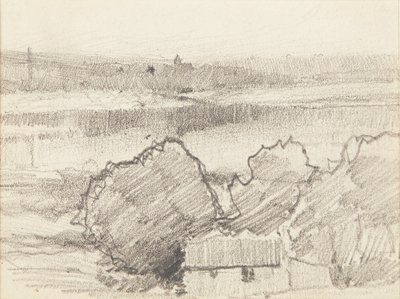 Bir İskoç Manzarası (kalem) by James Paterson