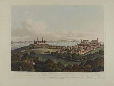 Danimarka 1807: Robert Pollard (1792-1867) ve Joseph Constantine Stadler (1780-1812) tarafından kazınmış Kopenhag Kuşatması, 1807