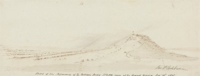 Rus Ordusunun Görünüşünün Taslağı, 152.000 Adam Grand Review'da, 10 Eylül 1815 by James Pattison Cockburn