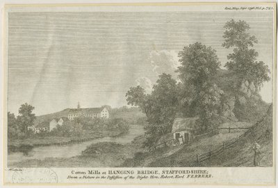Mayfield - Asma Köprü: gravür, nd [c 1796] by James Peller Malcolm