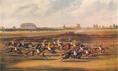 Büyük St. Leger Stakes Yarışı, 1836. Onay - İyi Tarzda Kapalı, 1837. by James Pollard