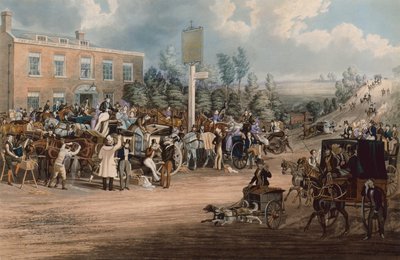 Lord Nelson Inn, Cheam by James Pollard