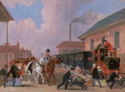 Peterborough East, Northamptonshire'dan Trenle Seyahat Eden Louth-London Royal Mail by James Pollard