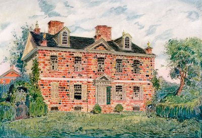 Cliveden, Germantown, Pensilvanya, ABD, 18. yüzyıl 1921. by James Preston
