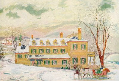 Kendall House, Virginia, ABD, 18. yüzyıl 1921. by James Preston