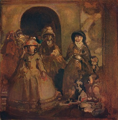 Demimondaine, 1911 by James Pryde
