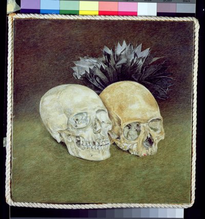 Don Alfonso ve eşinin portresi, 1992 by James Reeve