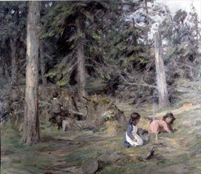 Kamp Ateşi Etrafında by James Riddel