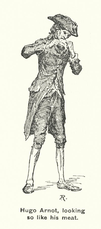 Hugo Arnot, etine çok benziyor (lito) by James Riddel