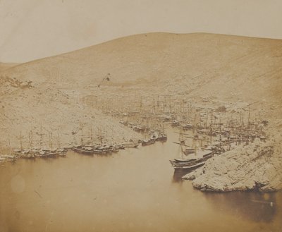 Balaklava Limanı, 1855 by James Robertson