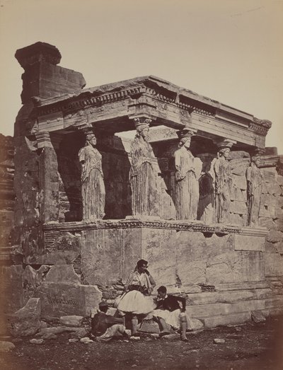 Erechtheum Karyatidleri by James Robertson