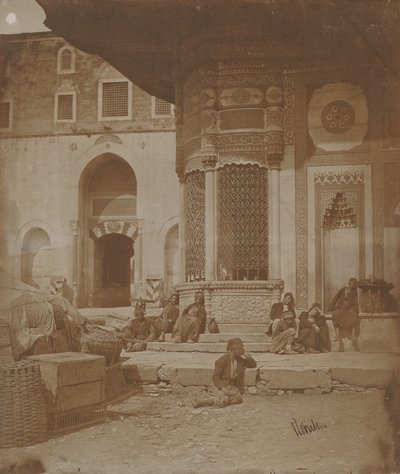 İmparatorluk Sarayı Kapısı ve III. Ahmed Çeşmesi by James Robertson