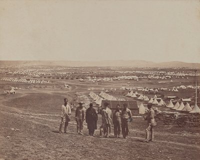 Kampın Genel Görünümü by James Robertson