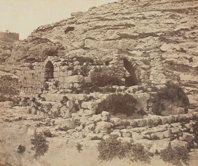 Joab Kuyusu, Kudüs, 1857. by James Robertson