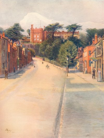 'Castle Street, Farnham', 1911, 1914 by James S Ogilvy