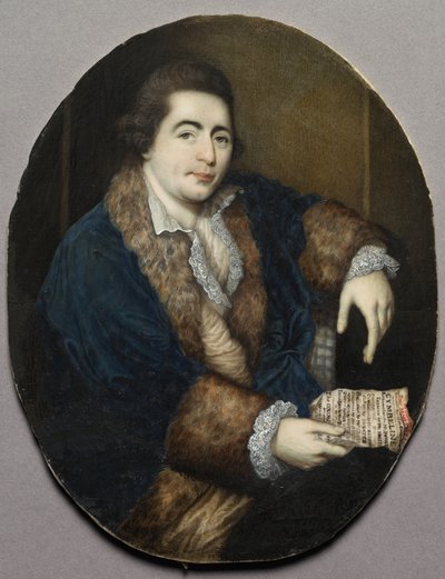 William Powell'ın portresi, c. 1765. by James Scouler