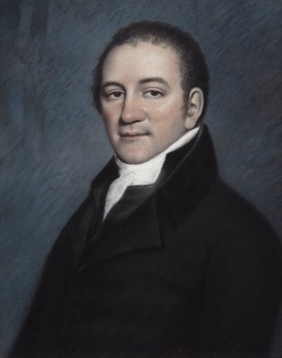 Rev. Richard Watson (gri kağıt üzerine pastel) by James Sharples