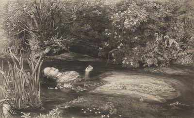 Ophelia Shakespeare, Hamlet, 4. Perde, 7. Sahne, 1 Mart 1866. by James Stephenson