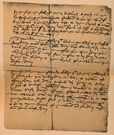 Solway Moss savaşından önce birliklerin hareketi için talimatlar, 1542, 1889 by James Stillie