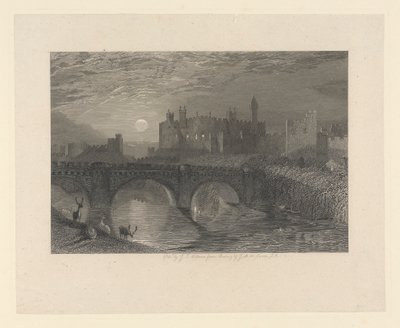 Alnwick Kalesi, Northumberland by James T. Willmore