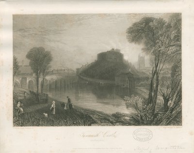 Tamworth Kalesi: çelik gravür, nd [c 1832] by James Tibbitts Willmore