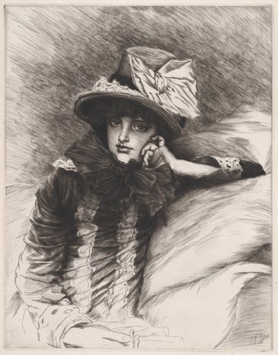 Bertha, 1883. by James Tissot