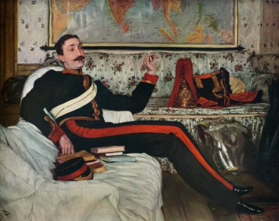 Frederick Gustavus Burnaby, 1870 by James Jacques Joseph Tissot