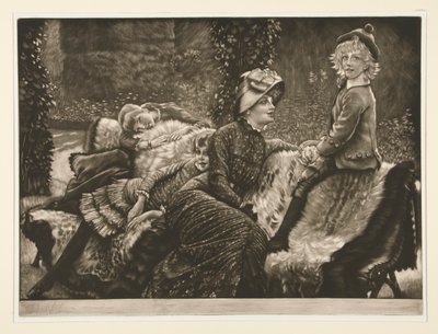 Bahçe Bankı by James Tissot