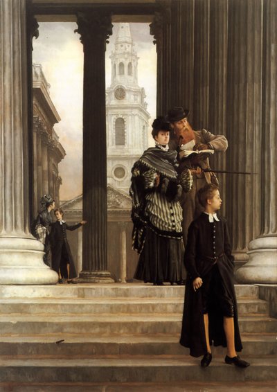 Londra Ziyaretçileri by James Jacques Joseph Tissot