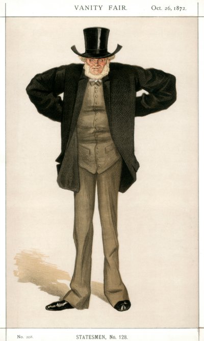 Newcastle on Tyne, Joseph Cowen, İngiliz politikacı, 1872. by James Jacques Joseph Tissot