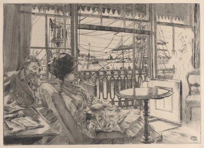 Ramsgate, 1876. by James Tissot
